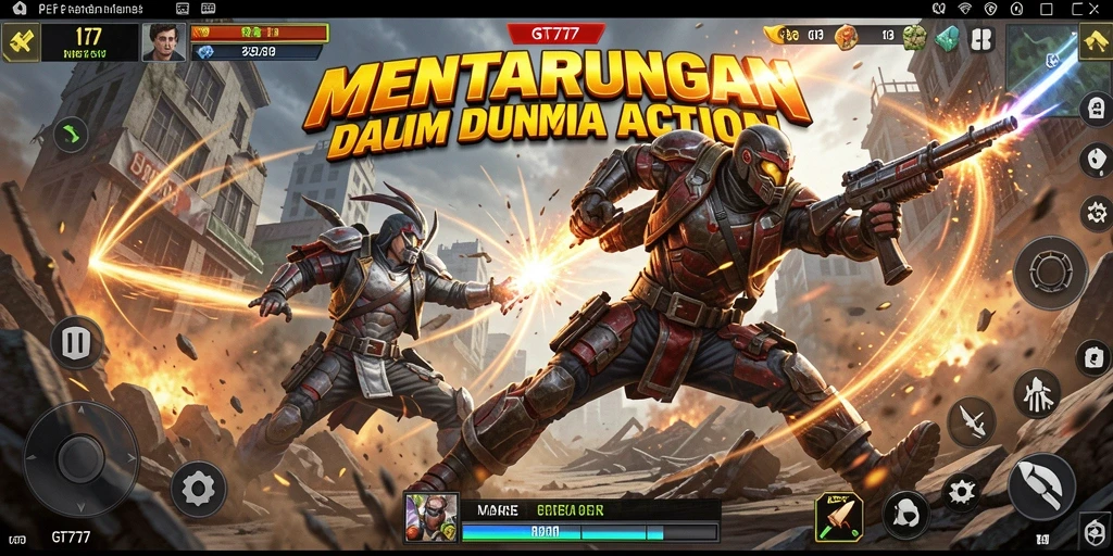 Tampilan gameplay GT777 yang seru dan mendebarkan dalam aksi.
