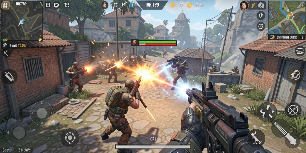 Gameplay seru dengan pertarungan mendebarkan dalam INK789.