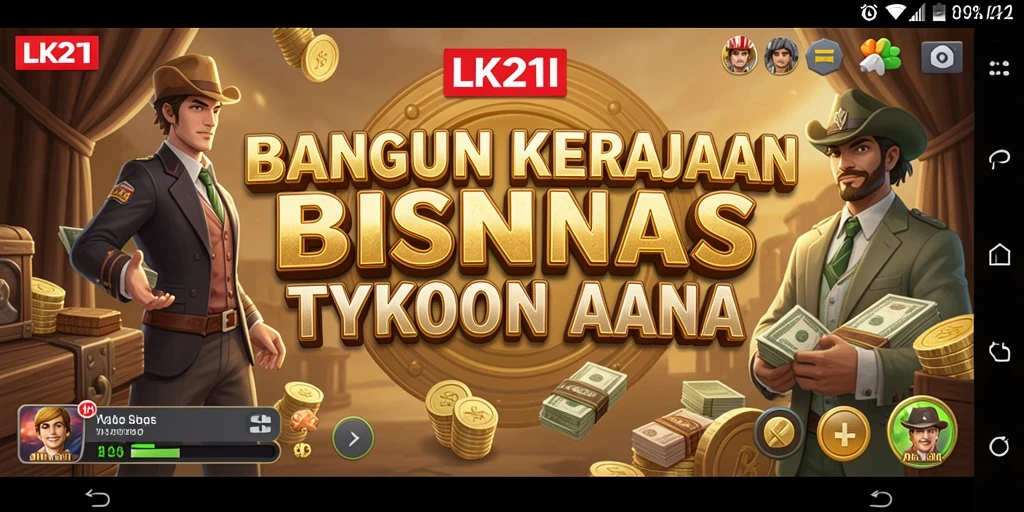 Tampilan gameplay LK21 yang menarik dan penuh strategi Tycoon.