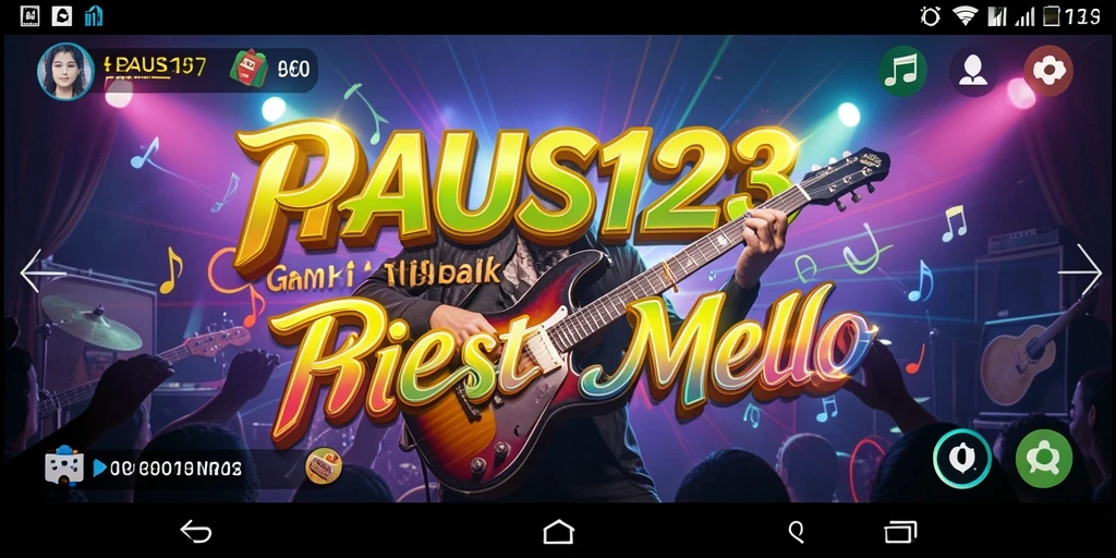 Tampilan screenshot PAUS123 menunjukkan gameplay menarik dan interaktif.