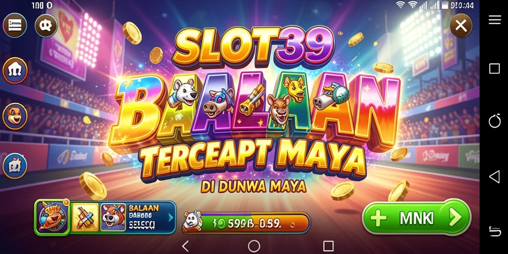 Tampilan gameplay yang memukau dari SLOT39 dengan aksi balapan mendebarkan.