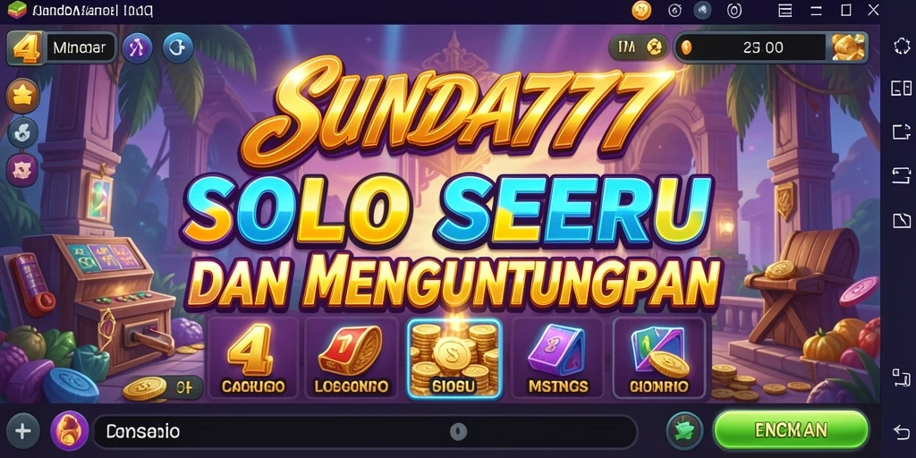 Pengalaman seru dalam bermain game slot SUNDA777.