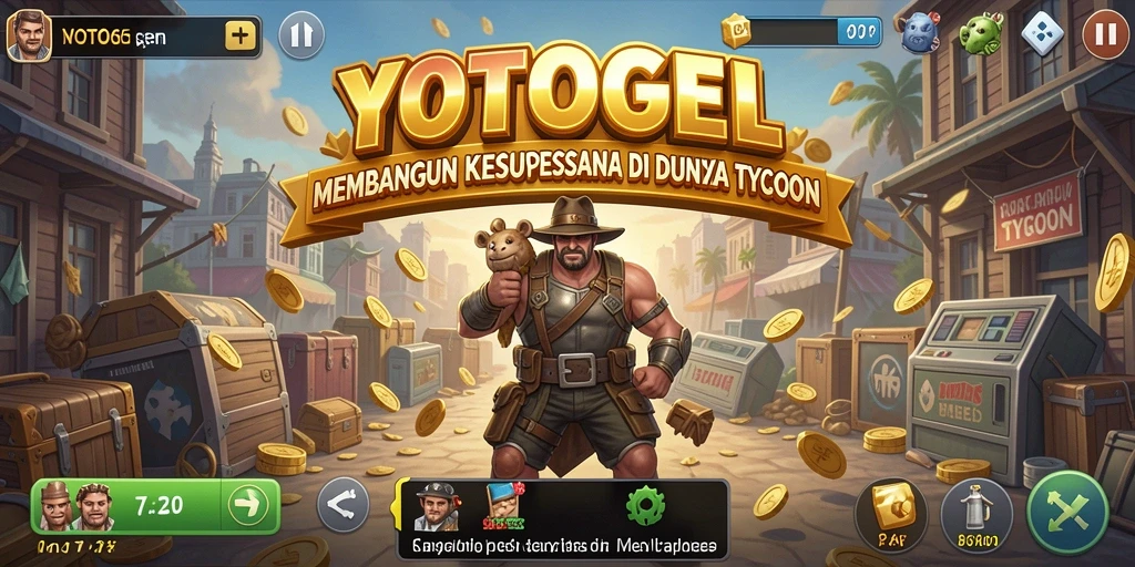 Tampilan menarik dari gameplay YOTOGEL yang menunjukkan pengelolaan bisnis.